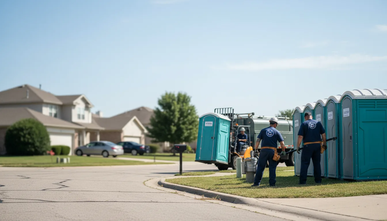 Porta Potty Rental in Waterford Works, NJ near me